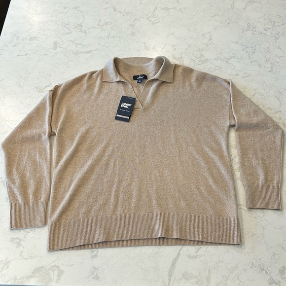 Lands' End Sweaters - Lands End 100% Cashmere Women’s Long Sleeve V Neck Sweater Plus Size 14-16 NWT